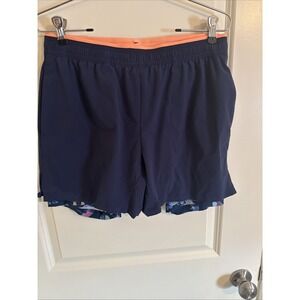 chubbies mens athletic shorts dinosaur print lining size Medium activewear